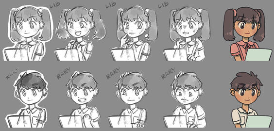 Lib & Rary Concept Art